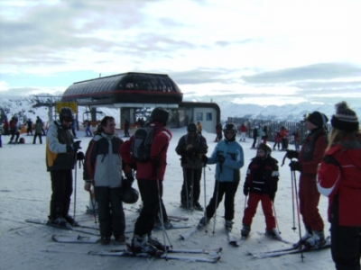 Skifahren Bayrisch Gmain_275