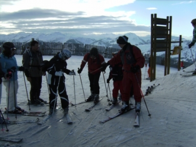 Skifahren Bayrisch Gmain_280